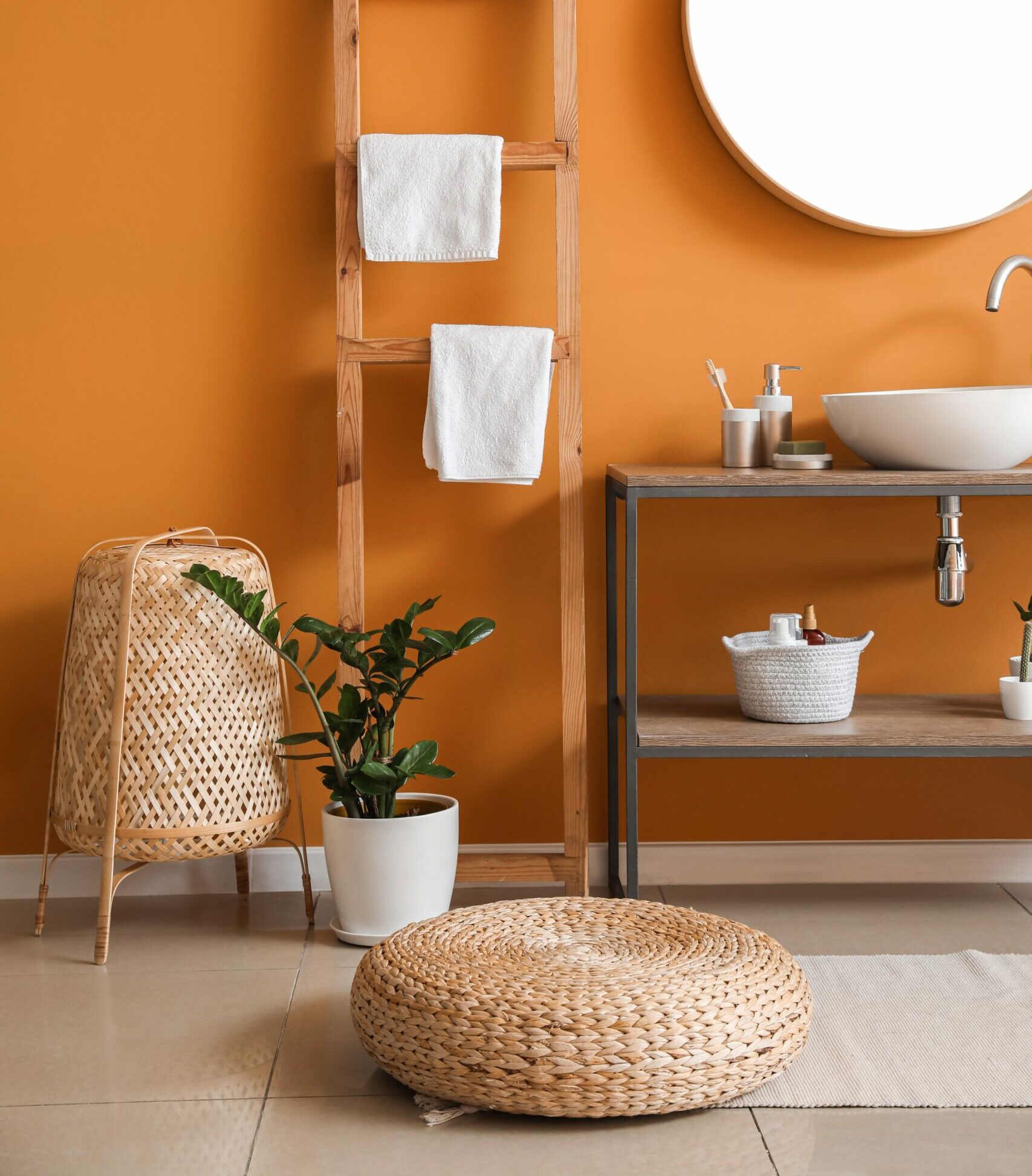Oranje Badkamer